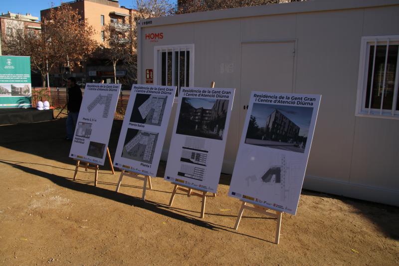 Primera pedra de la nova residència de gent gran i centre de dia de Lloret de Mar