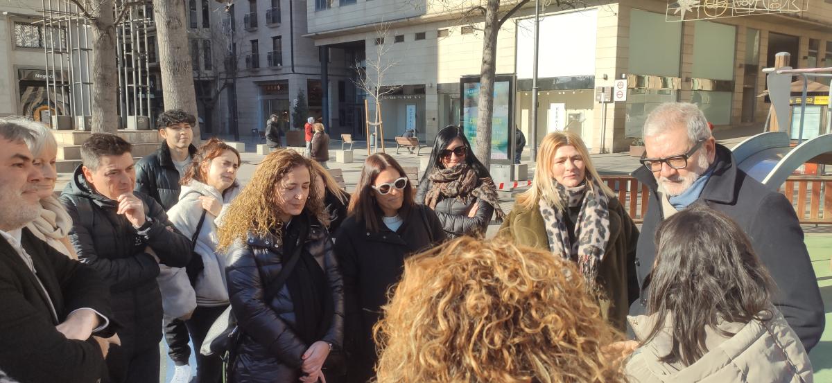 visita Larrosa parc infantil