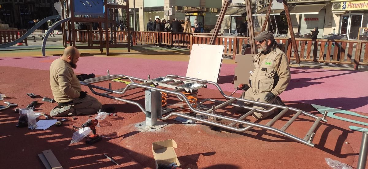 visita Larrosa parc infantil