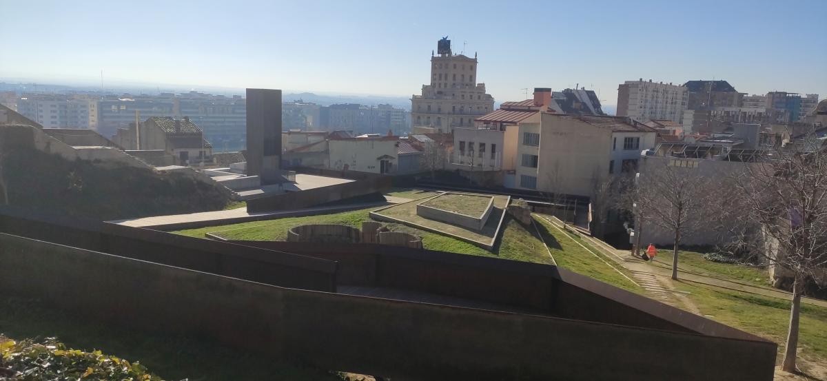 visita alcalde Lleida jardins cuirassa