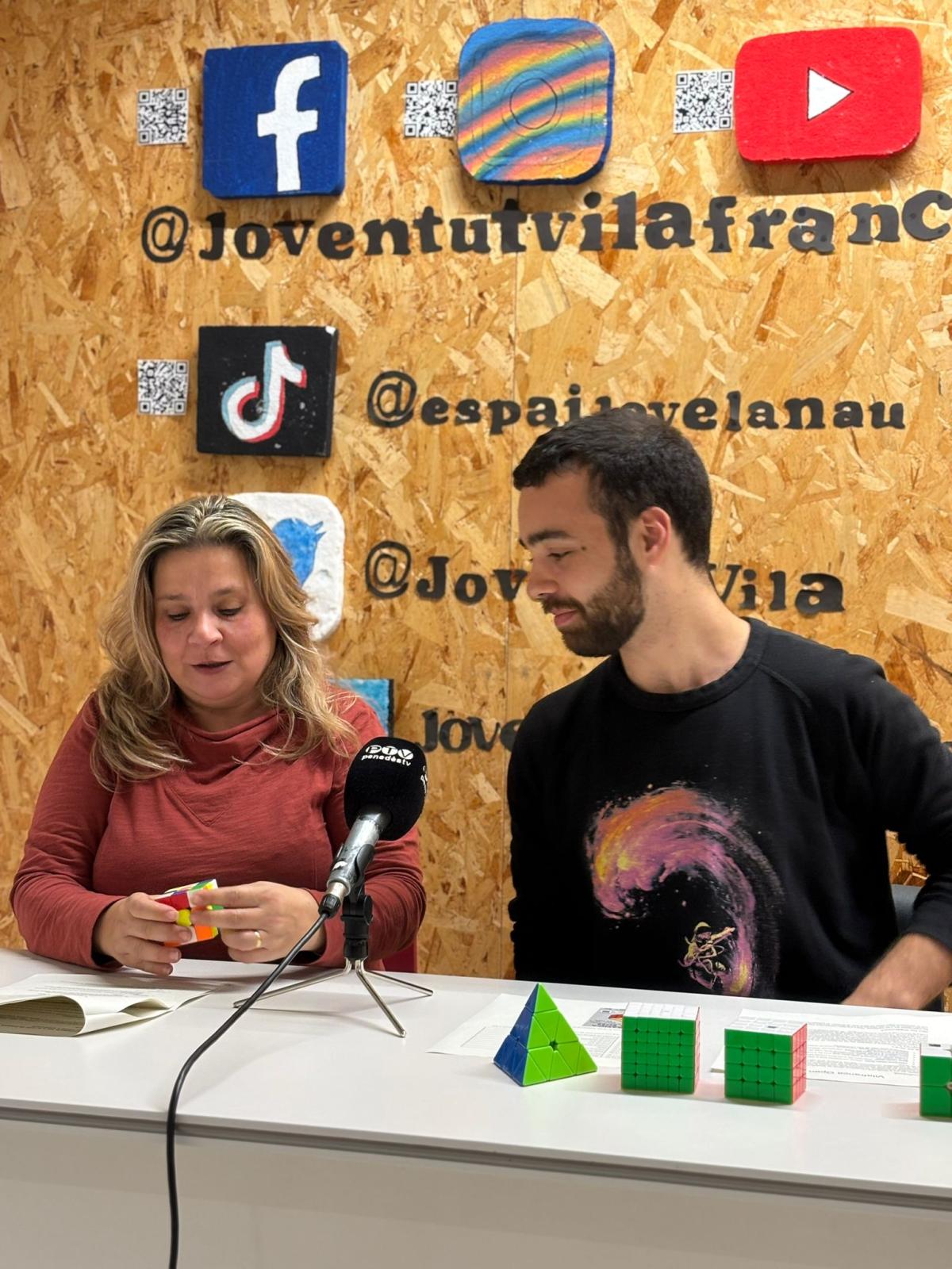 Presentació de l’Open 2025 d’speedcubing de Vilafranca del Penedès