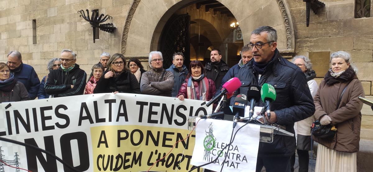 premsa plataforma Lleida contra la MAT