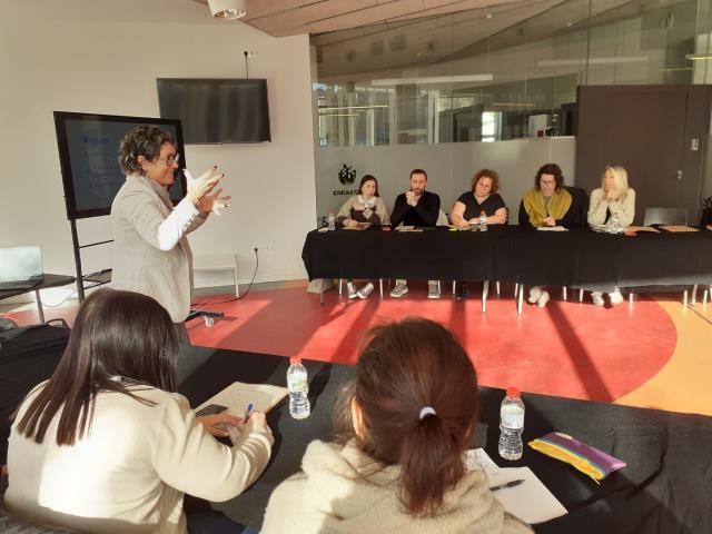 La regidora de Participació Ciutadana, Iolanda Sánchez, ha explicat l'experiència de VNG