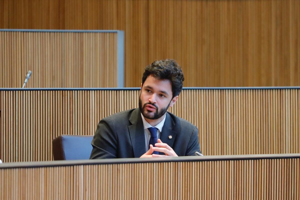 El presidente del grupo parlamentario de Concordia, Cerni Escalé