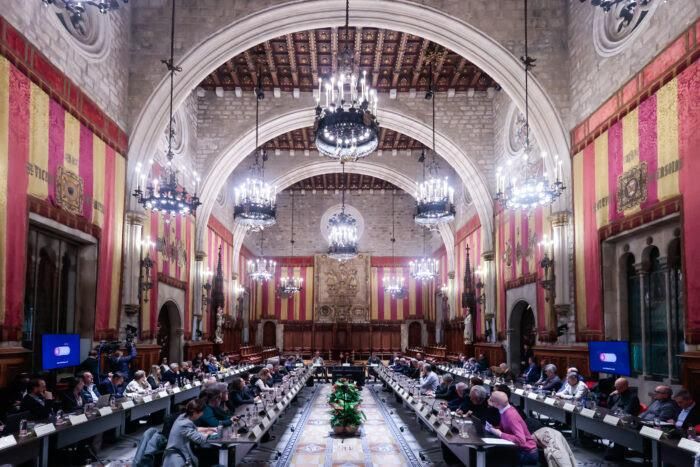 sessió del Pacte per la Mobilitat de Barcelona