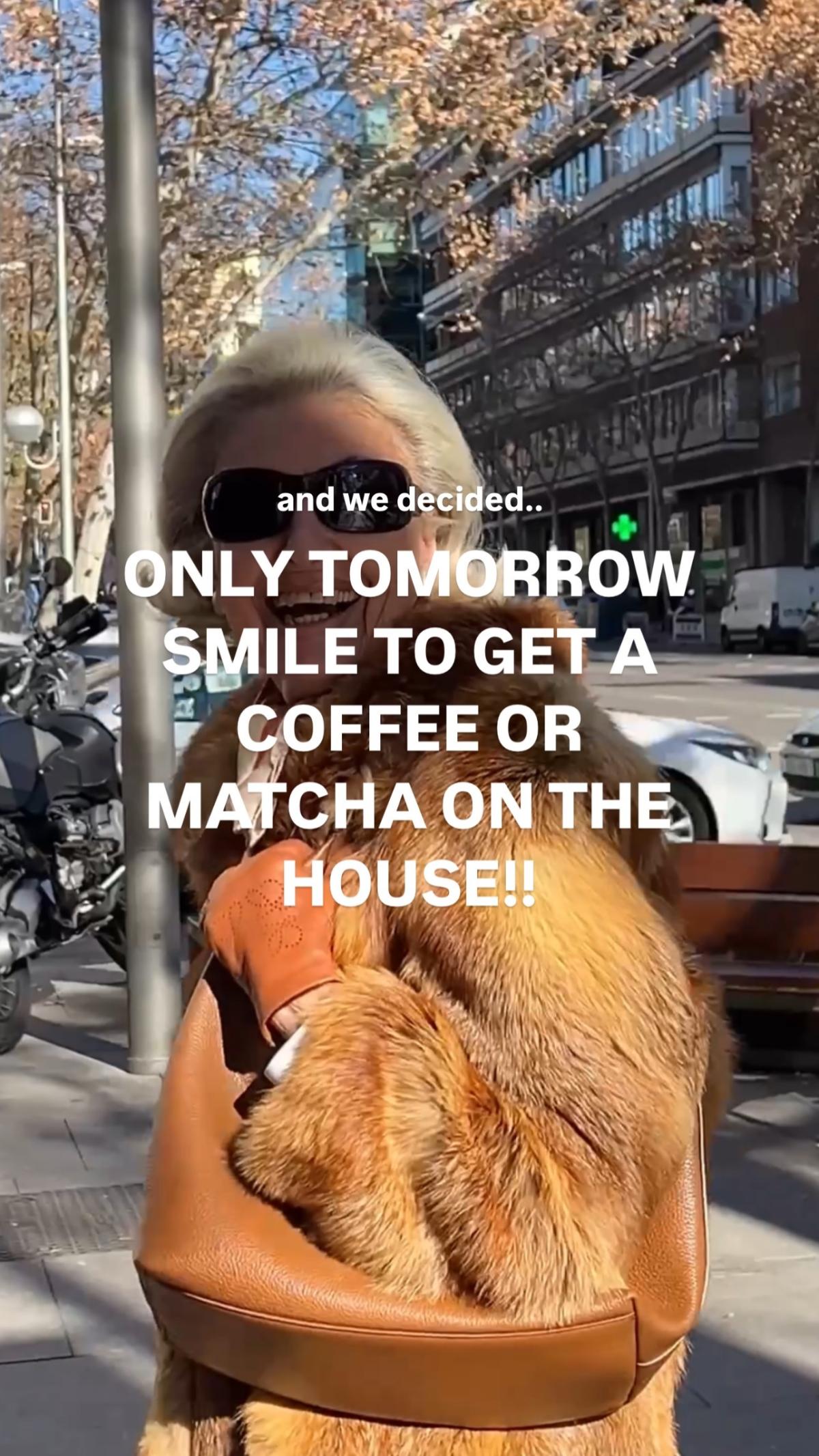 Cafè gratis cafeteria Good News Instagram
