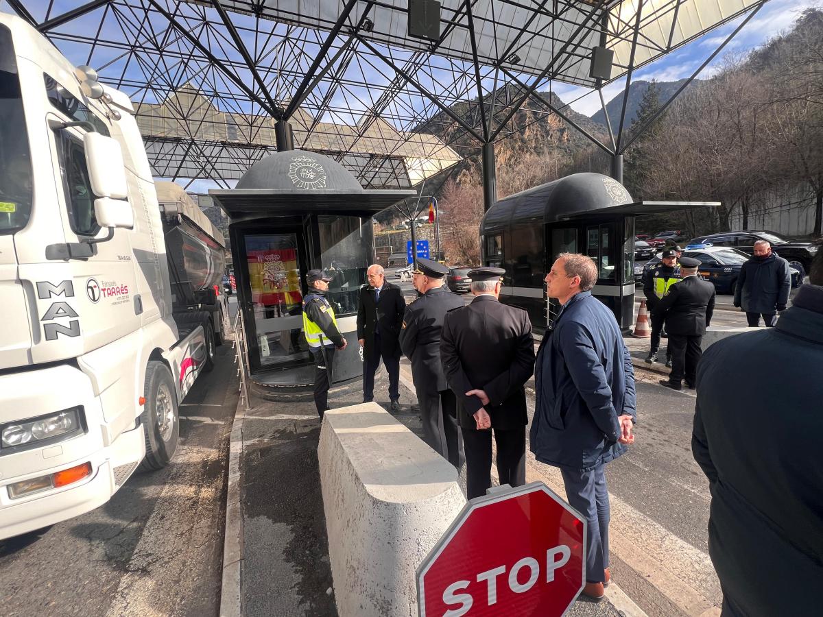 Policia espanyola Andorra
