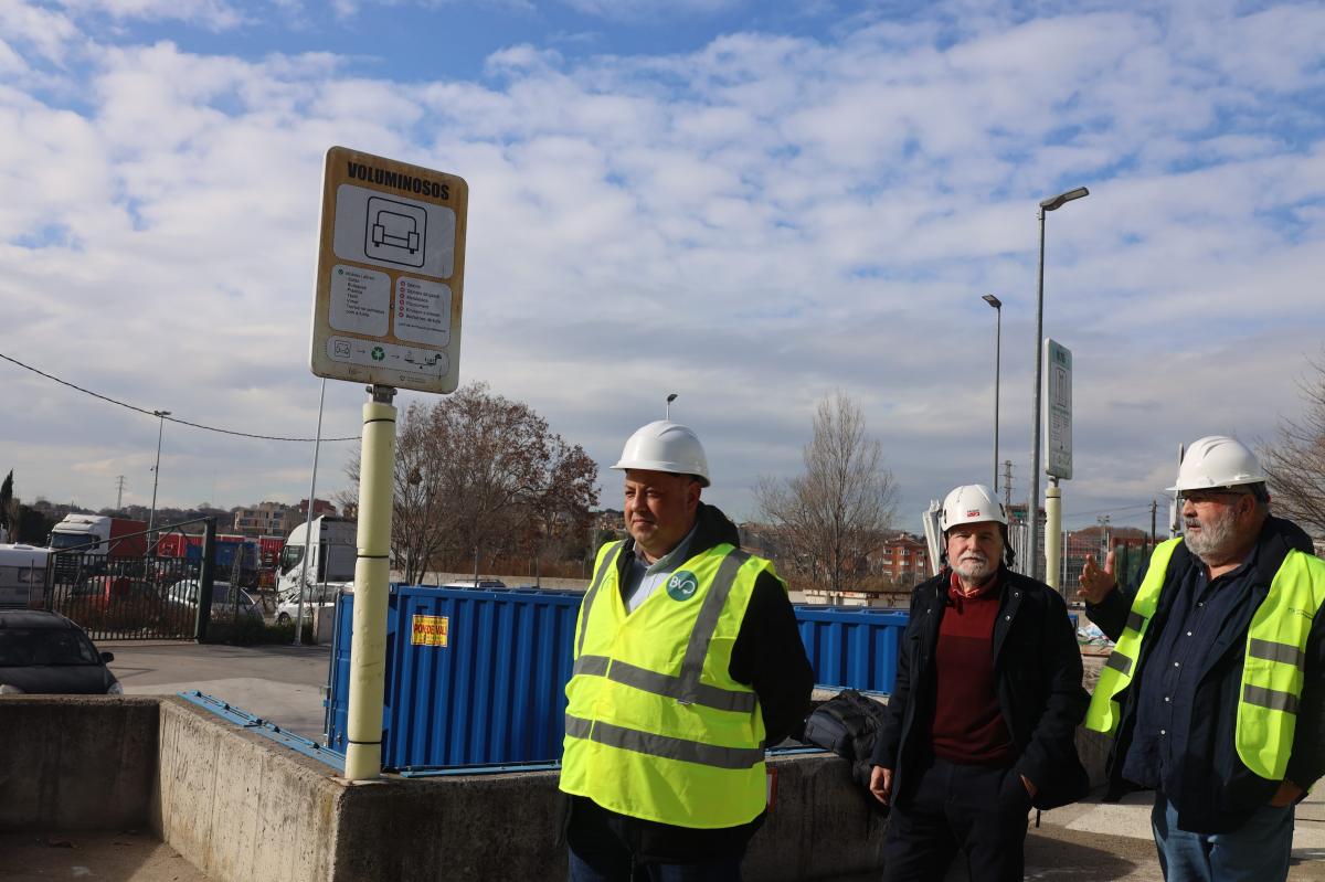 Visita a les obres de millora de la deixalleria de Parets del Vallès 7