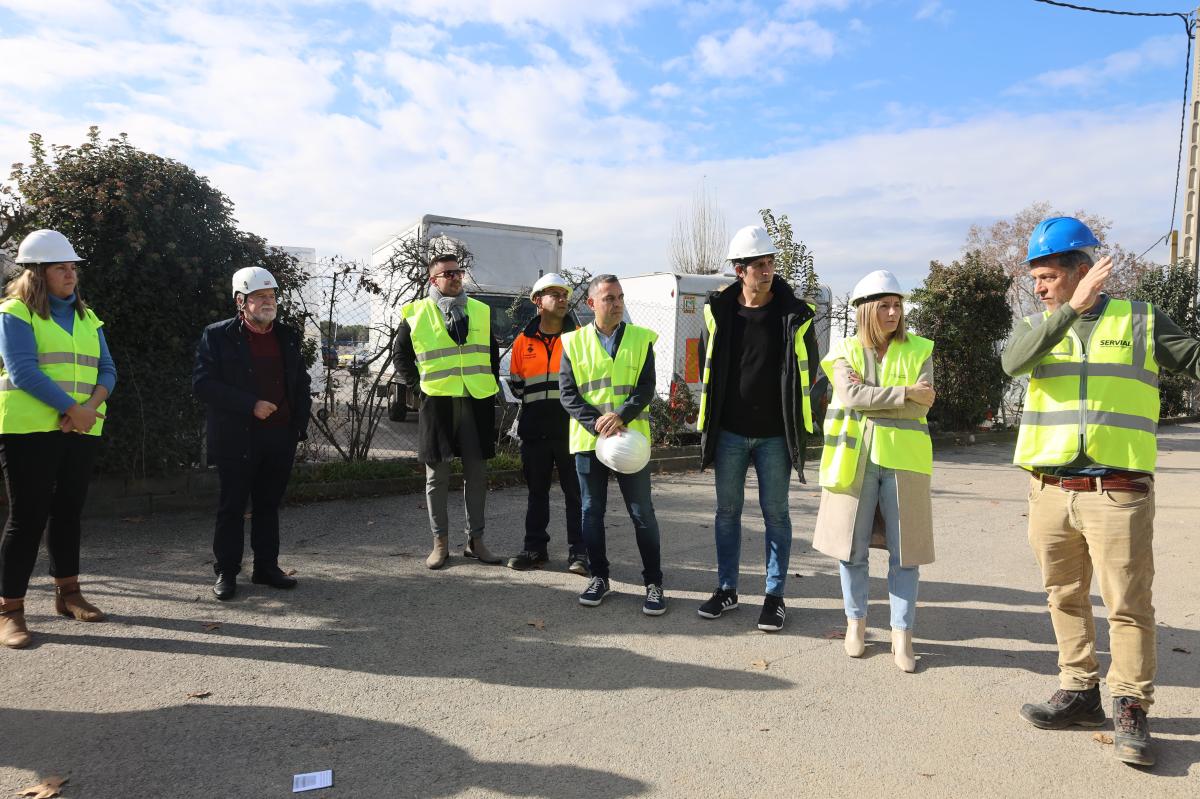 Visita a les obres de millora de la deixalleria de Parets del Vallès 3