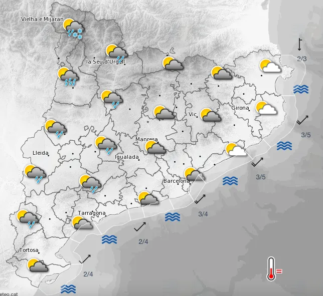 previsió 25 gener