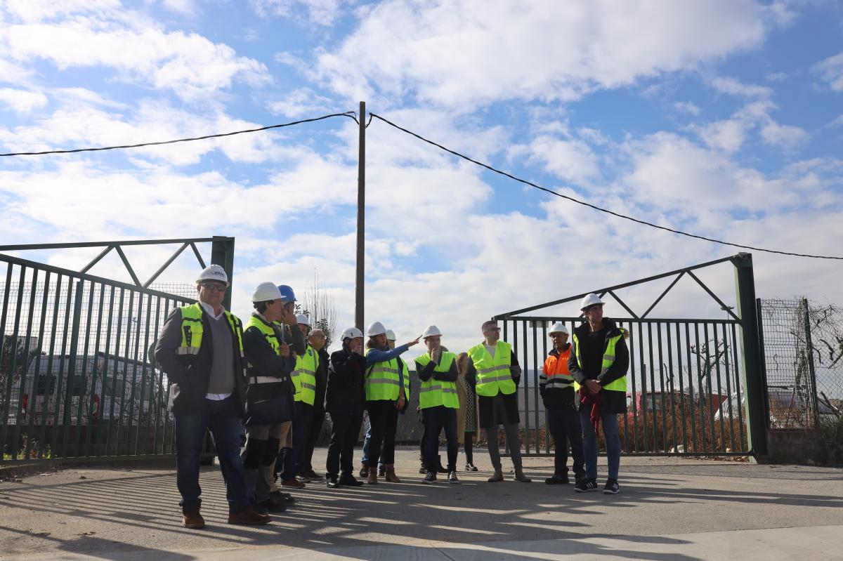 Visita a les obres de millora de la deixalleria de Parets del Vallès 4