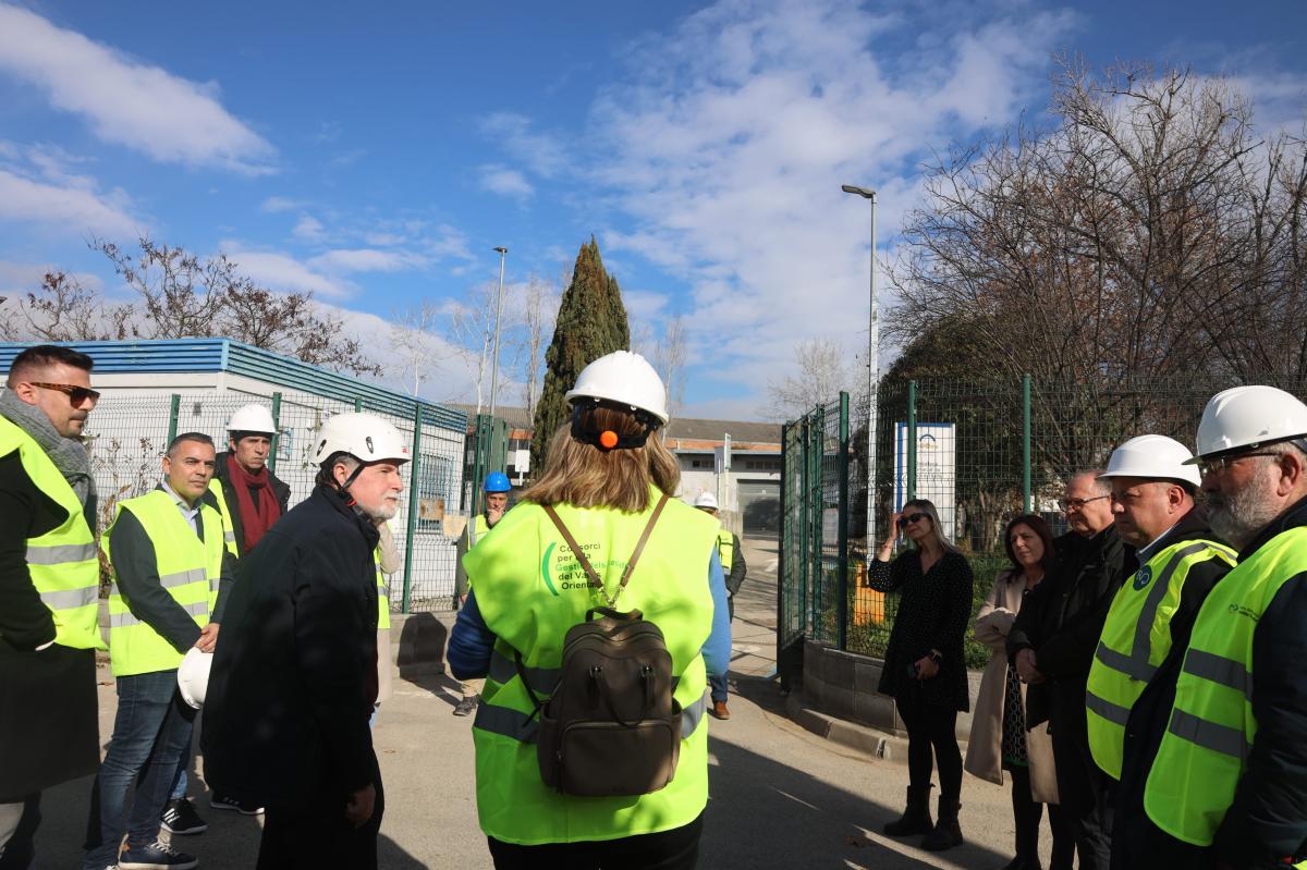 Visita a les obres de millora de la deixalleria de Parets del Vallès 2