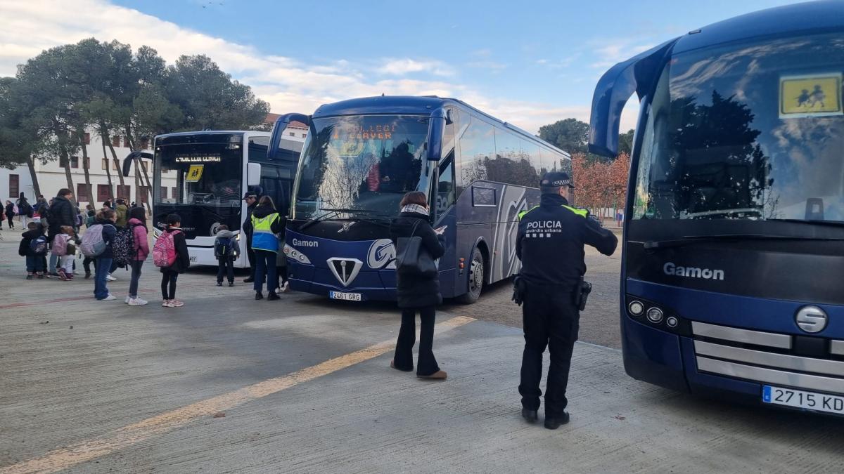 Guàrdia Urbana Lleida control escoles