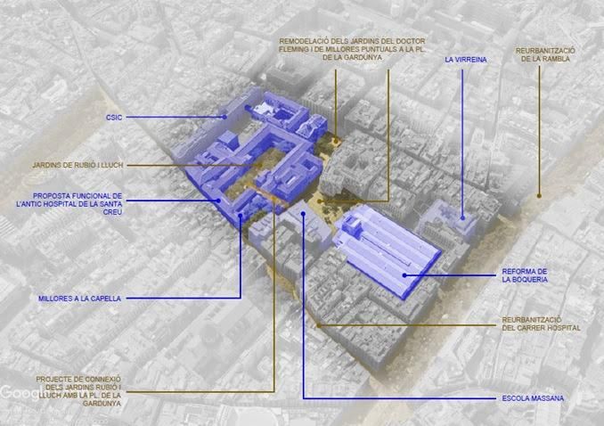 Remodelació de l'Hospital de la Santa Creu de Barcelona