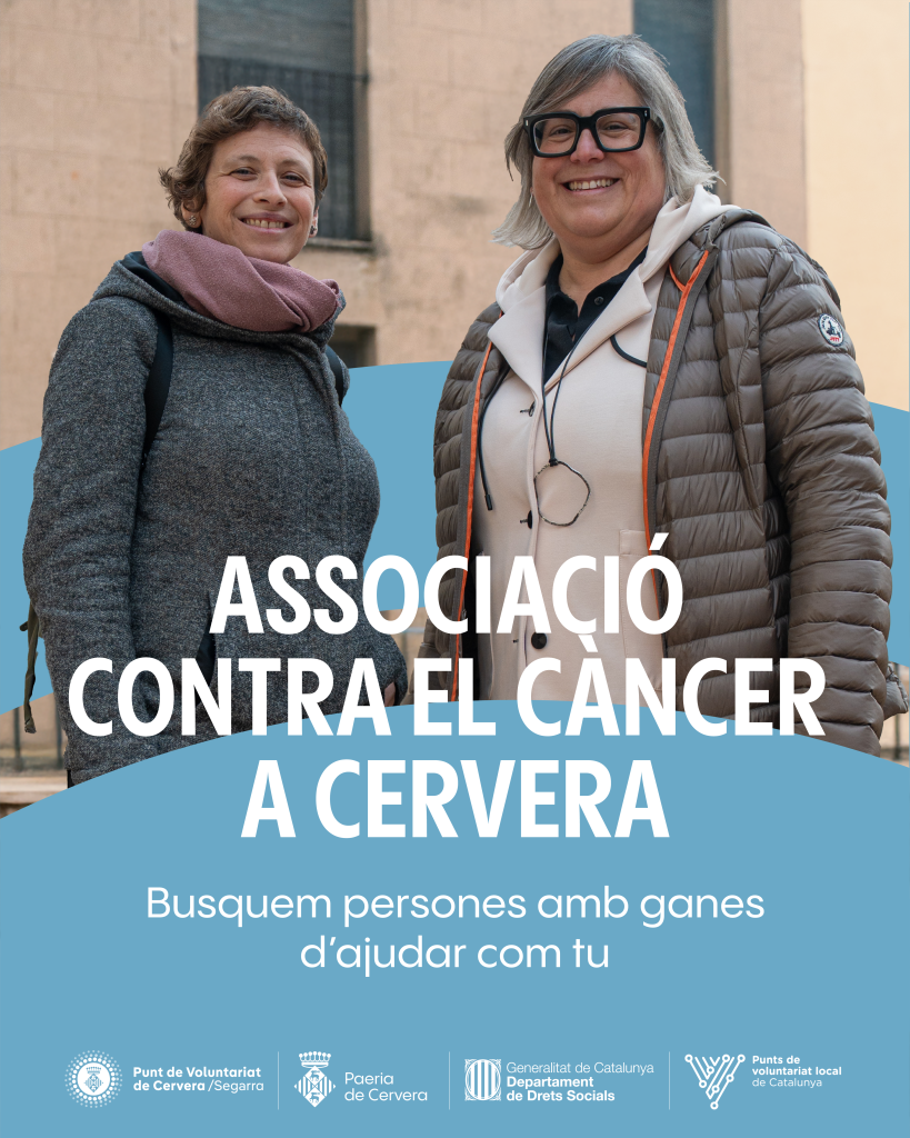 Associació contra el càncer a Cervera