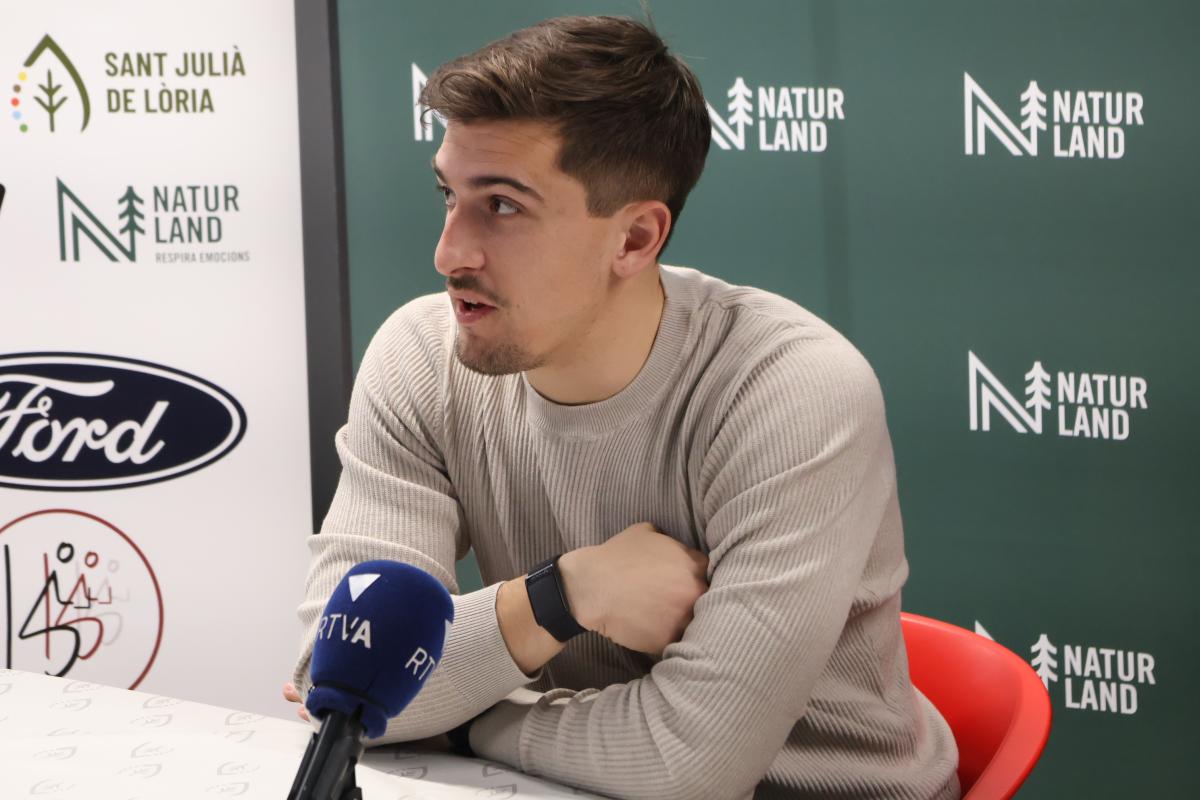 El conseller d'Esports del comú de Sant Julià de Lòria, Marc Ferré 1