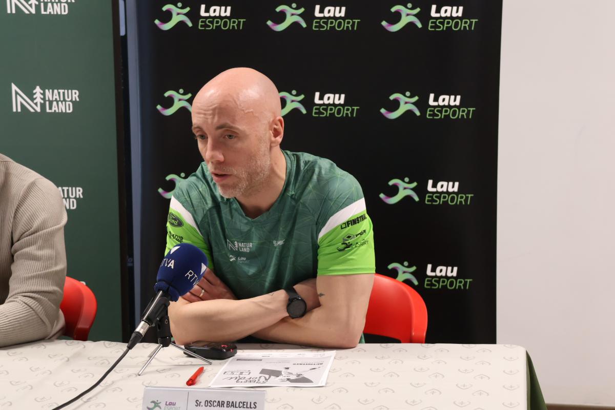 El director de LAUEsport, Òscar Balcells
