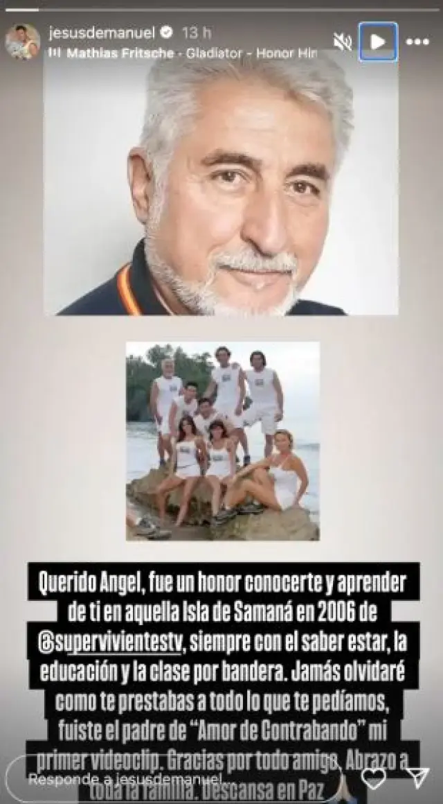 Jesús de Manuel muere Ángel Herrero