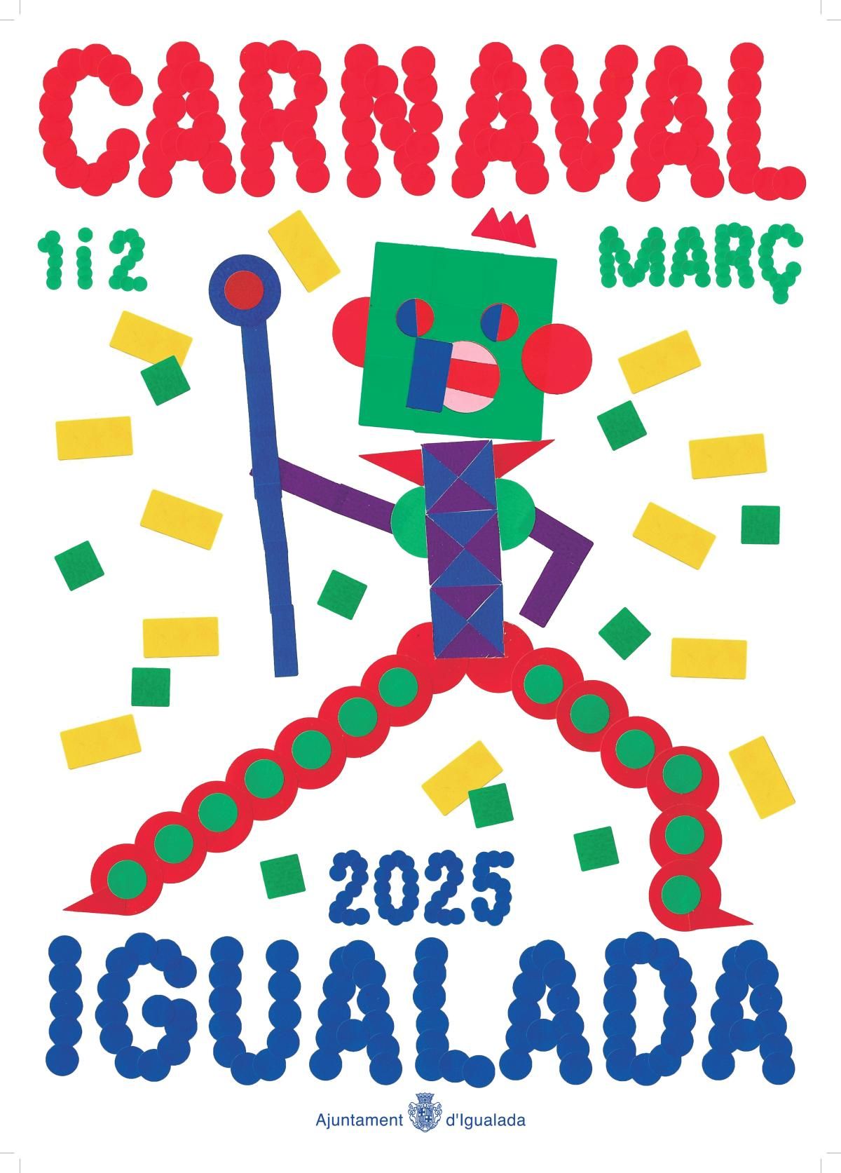 Cartell del Carnaval 2025 d'Igualada