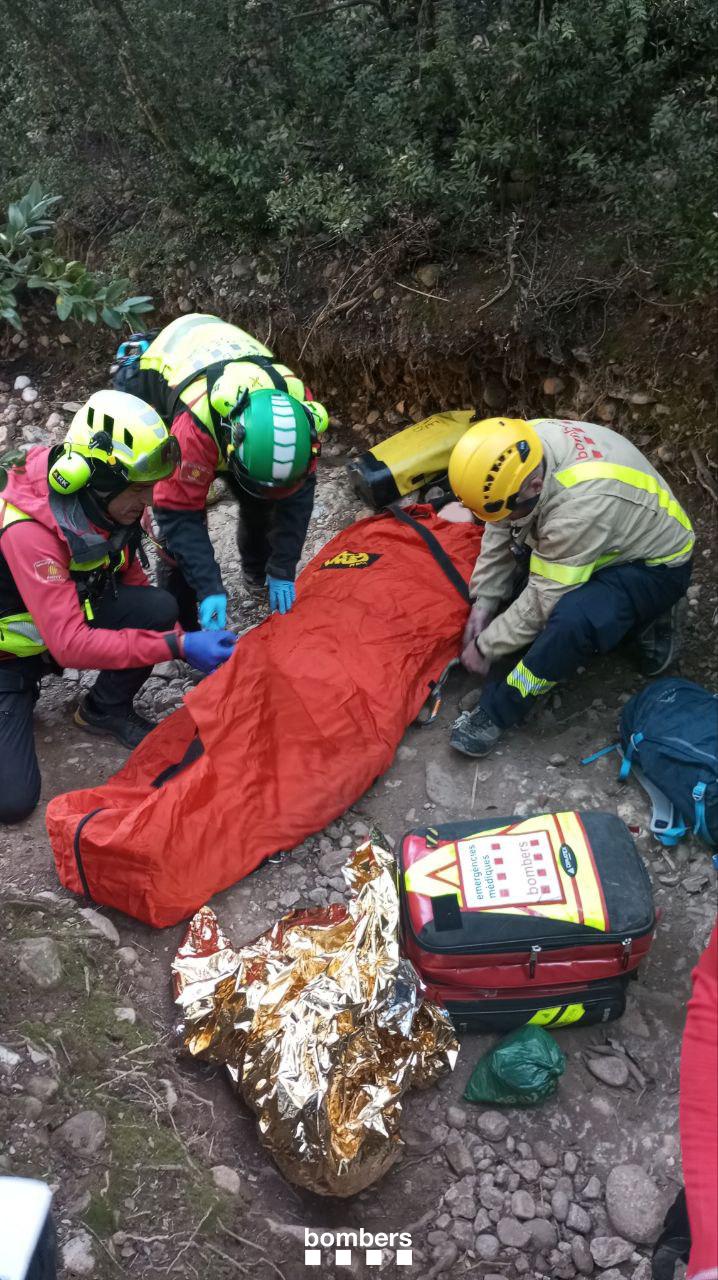 rescat excursionista accidentat