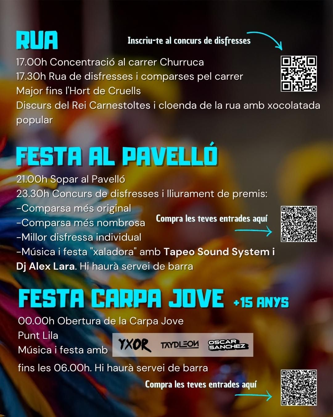 CARNAVAL ROQUETAS - PROGRAMA