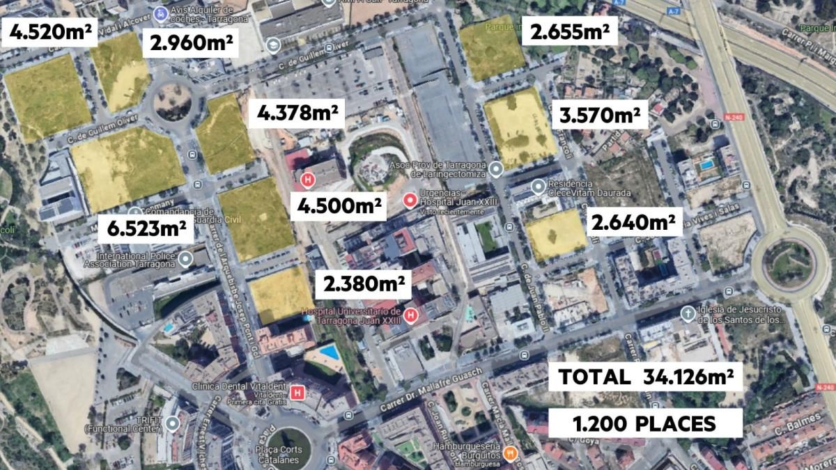 infografia descampats buits joan xxiii