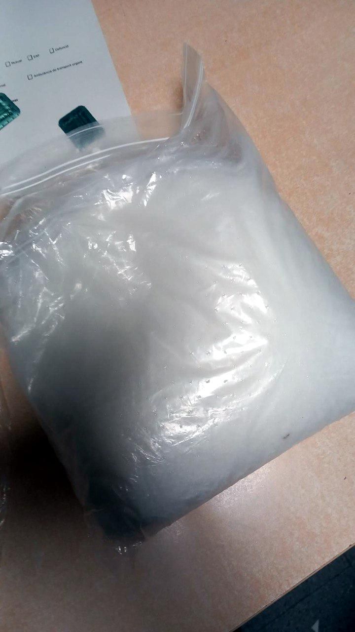 Els 1,5 quilos de cocaïna decomissats al conductor accidentat a l'AP-7 a Castellbisbal