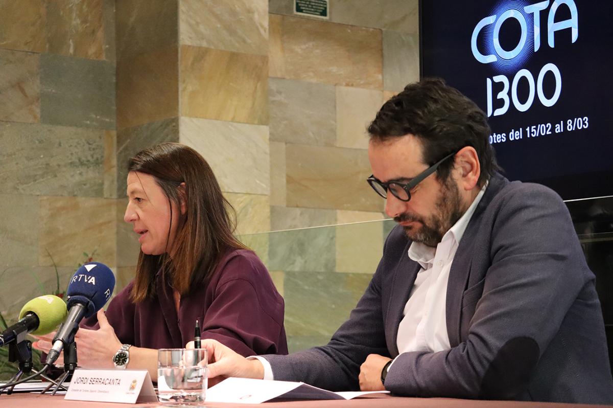 La cònsol major d'Ordino, Maria del Mar Coma, i el conseller de Turisme i Dinamització, Jordi Serracanta 1
