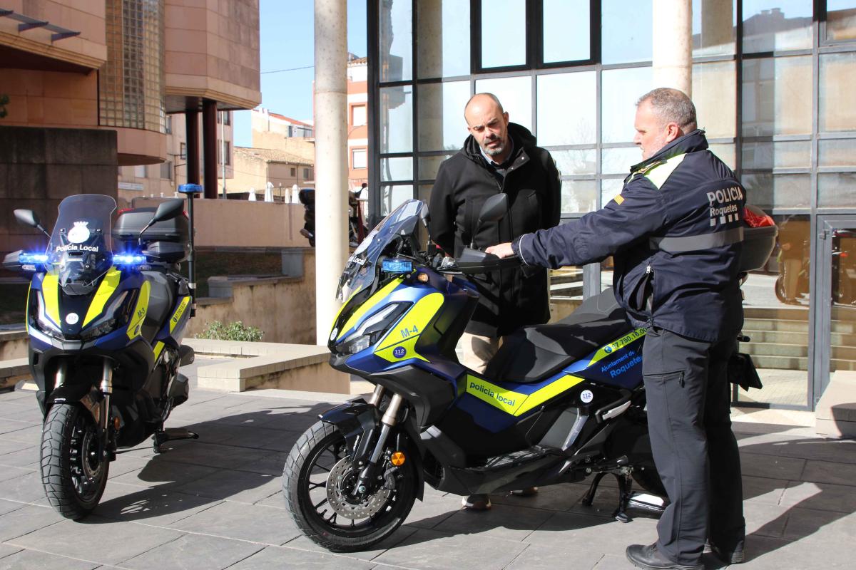 Noves motos de la Policia Local de Roquetes
