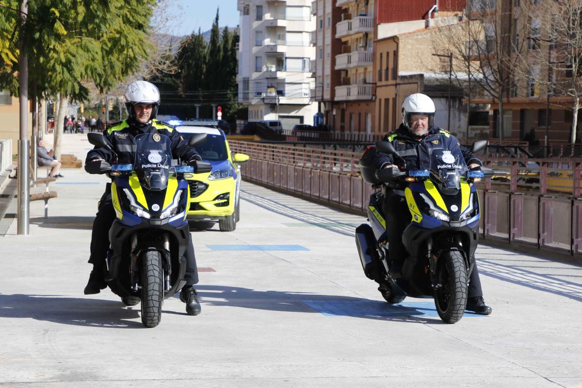 Noves motos de la Policia Local de Roquetes 2