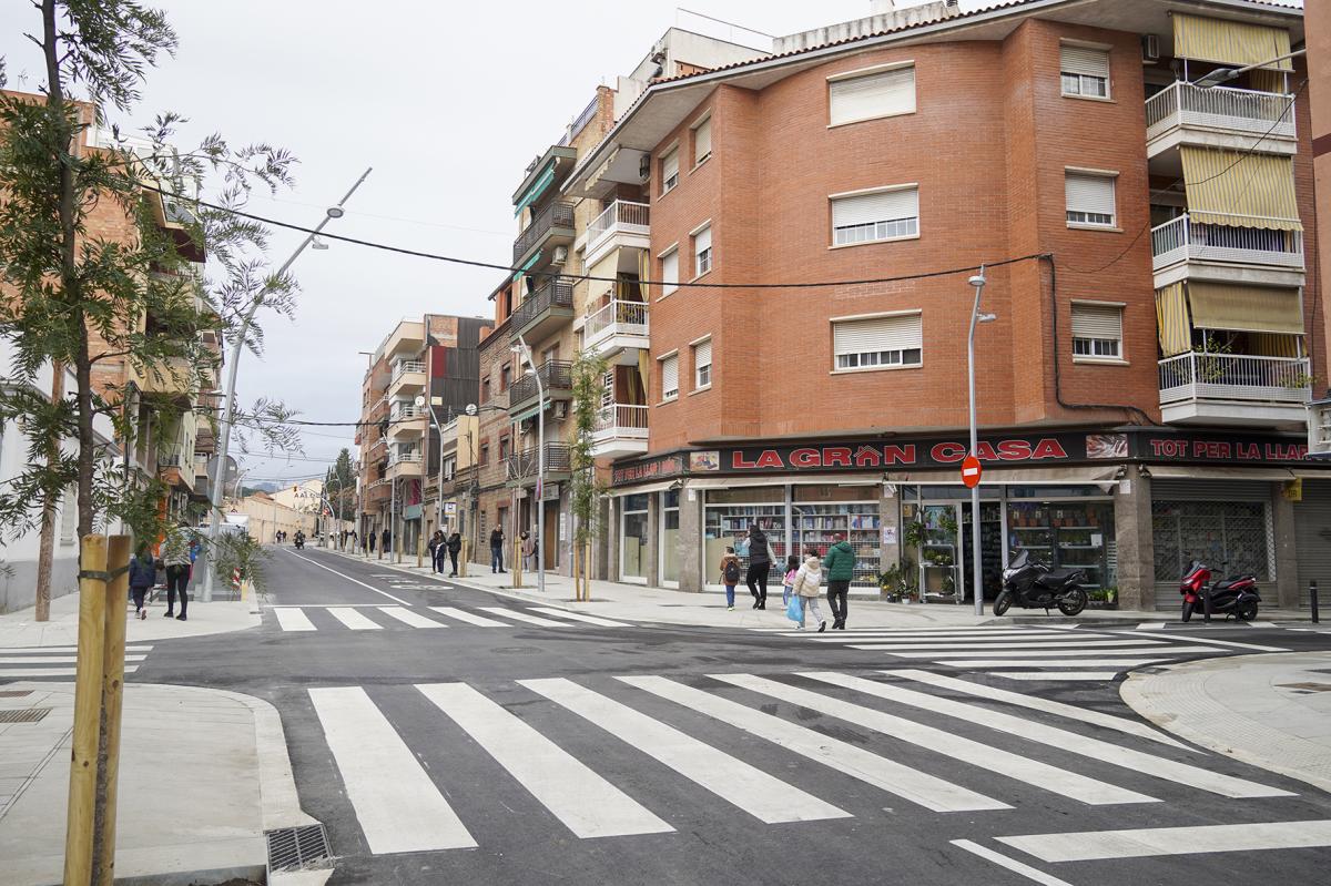 Carrer Jaume Balmes a Sant Boi de Llobregat