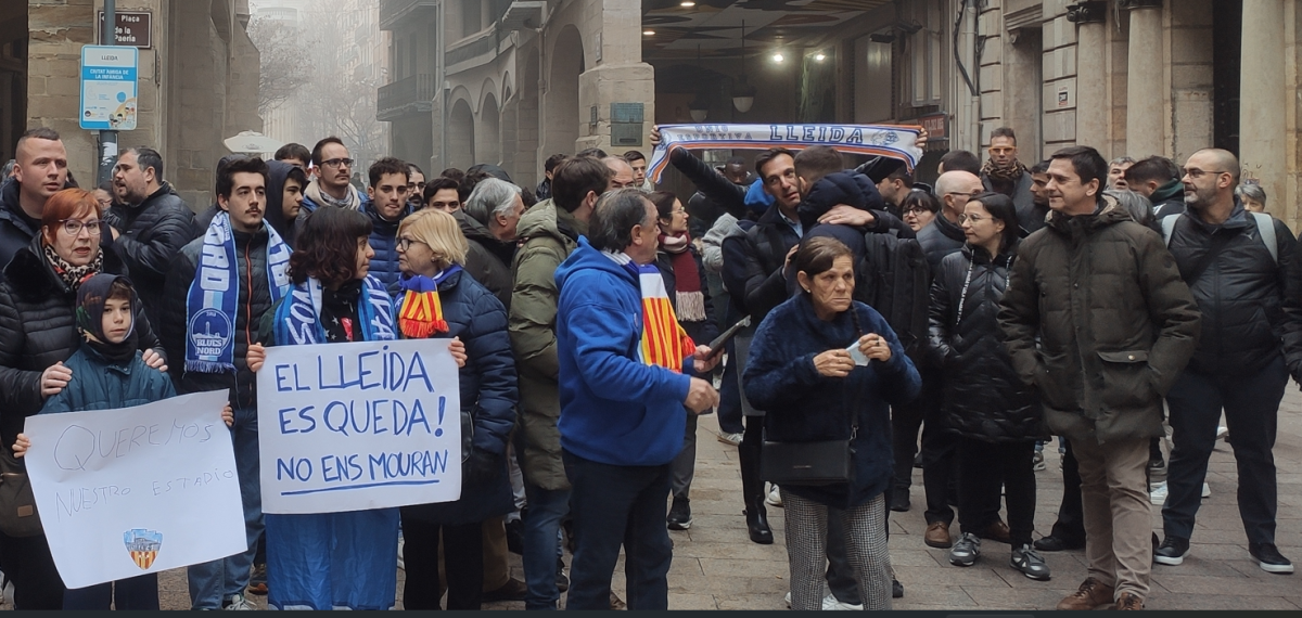 concentración Lleida CF