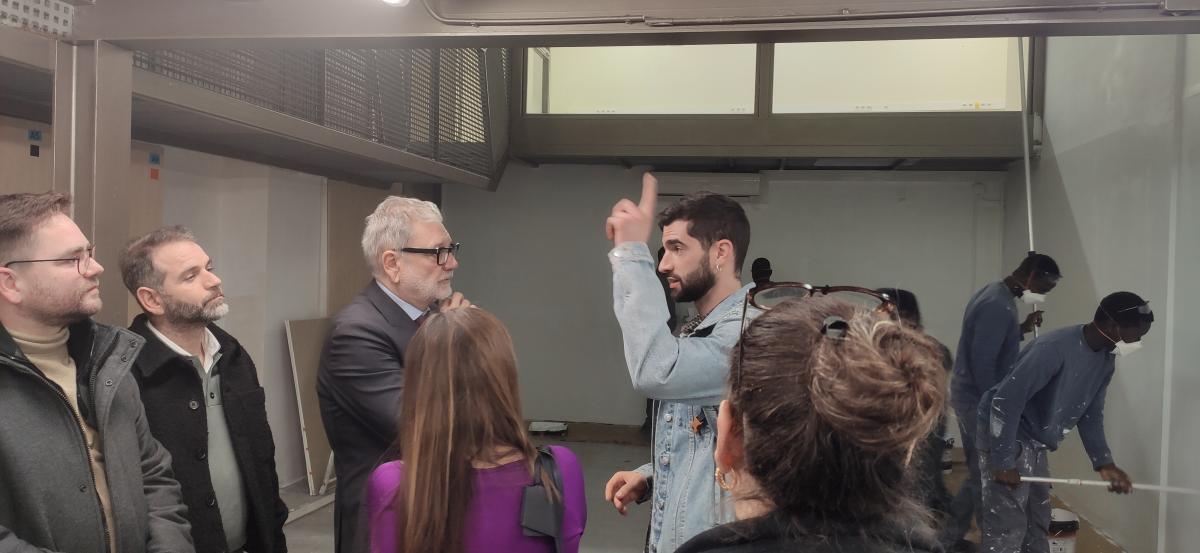 Larrosa visita la Mariola