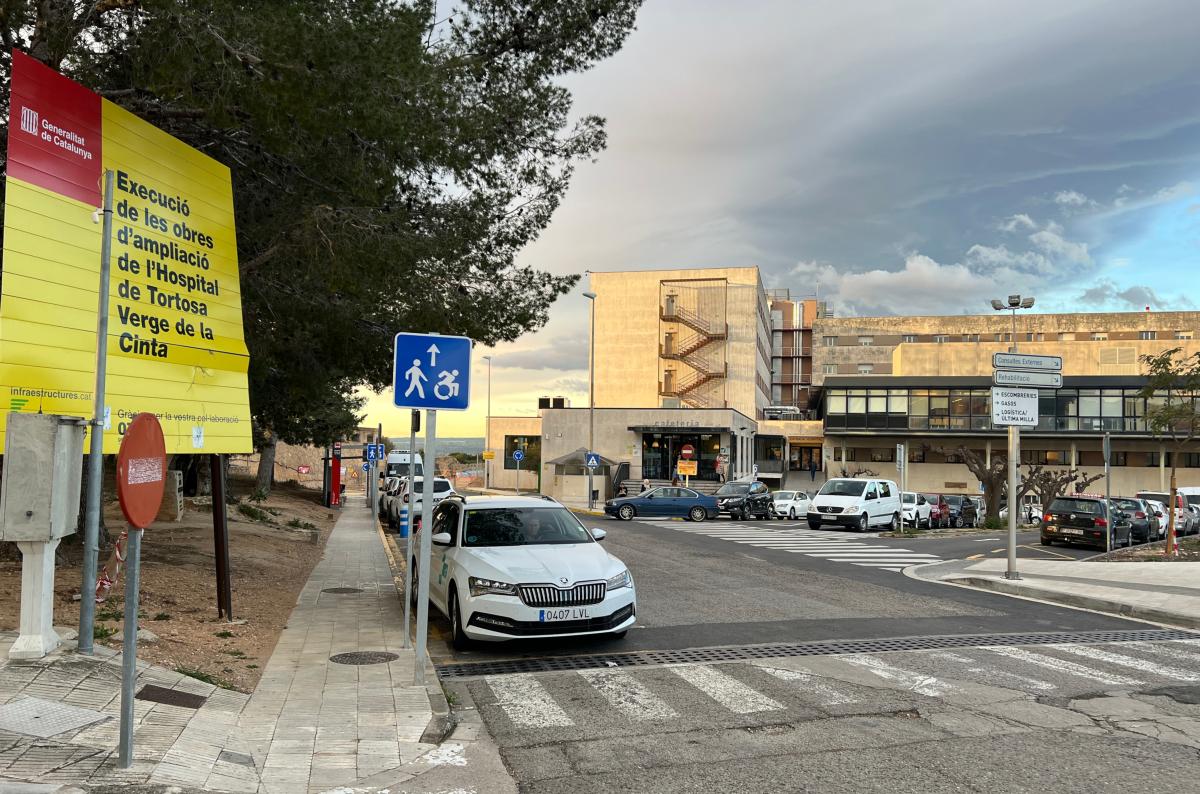 Obres a l'Hospital Verge de la Cinta de Tortosa