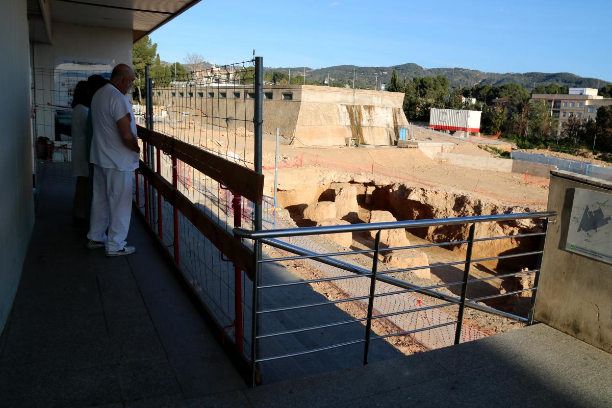 Restes arqueològiques trobades a l'Hospital Verge de la Cinta de Tortosa