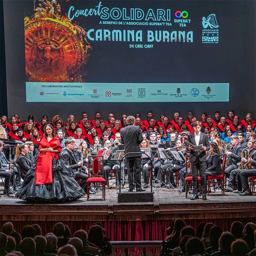 Concert solidari Carmina Burana de Supera't a Reus