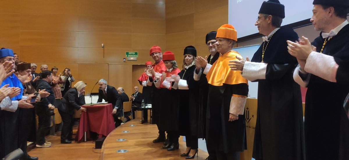 Juan Manuel Santos honoris causa Lleida