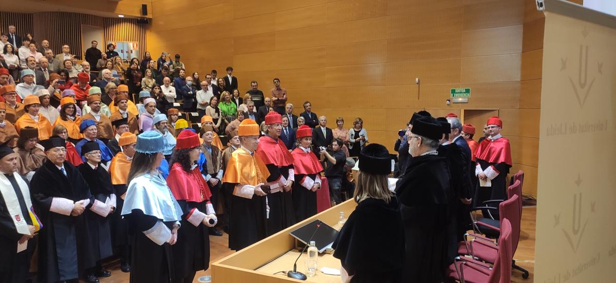 Juan Manuel Santos honoris causa Lleida