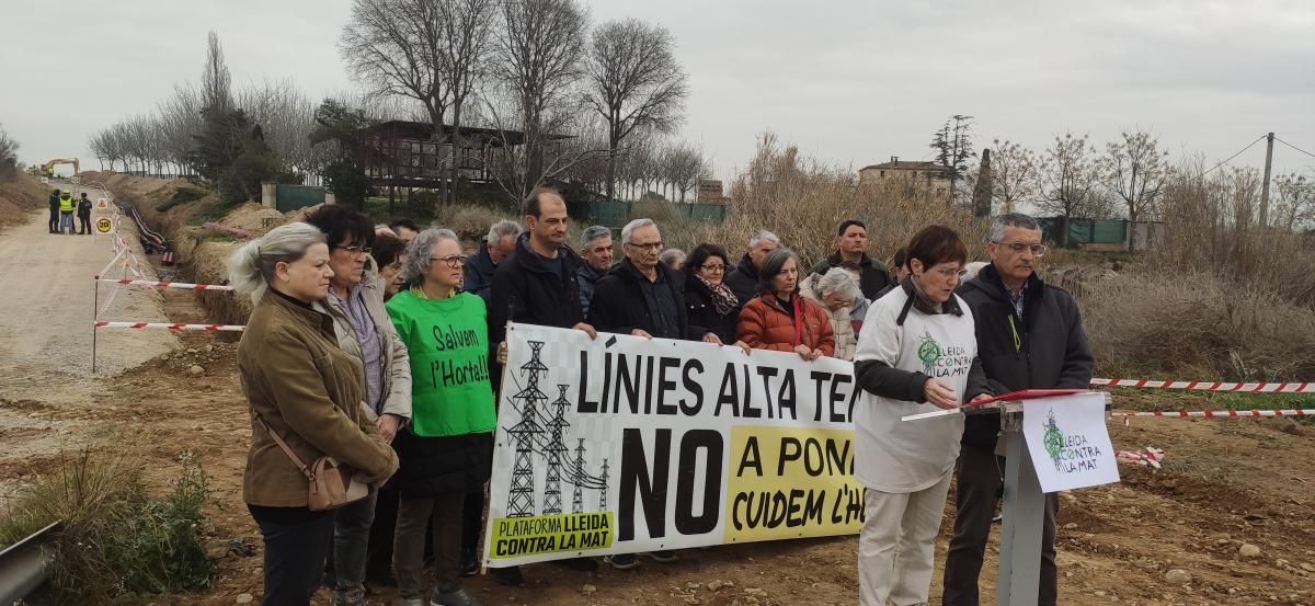 convocatòria Plataforma Lleida contra la MAT