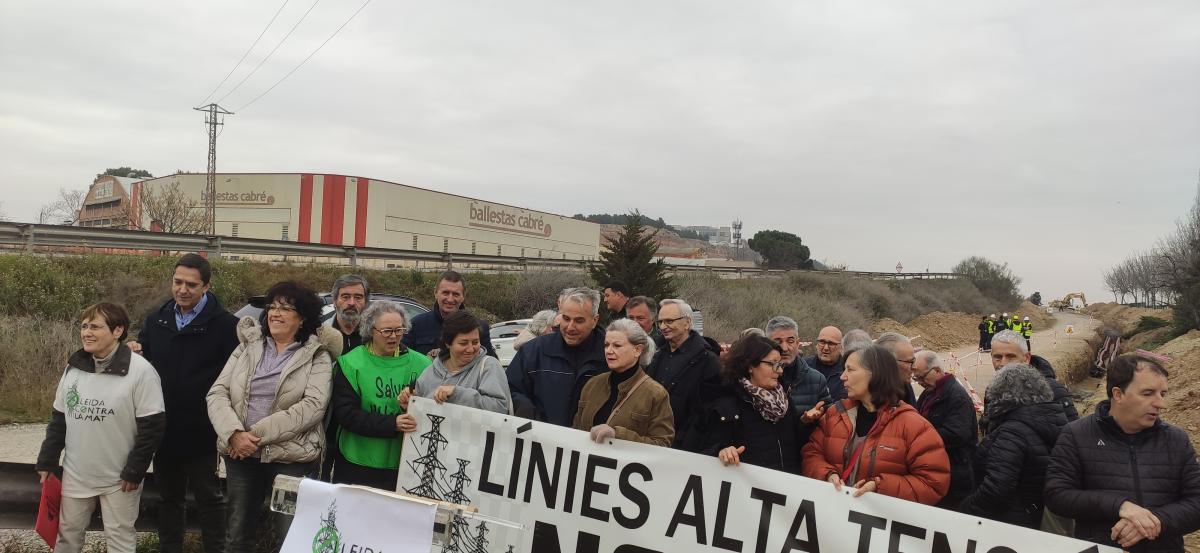convocatòria Plataforma Lleida contra la MAT