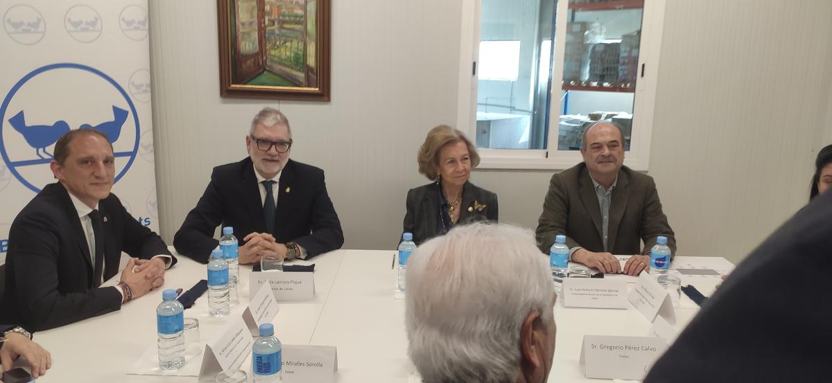 visita Reina Sofía Banc Aliments Lleida