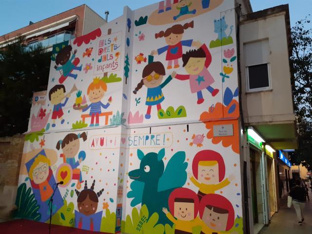 mural infancia vilanova