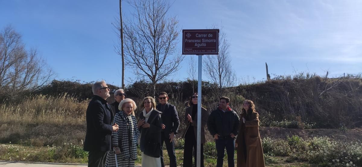 inauguració carrers Lleida polígon Torre Solé