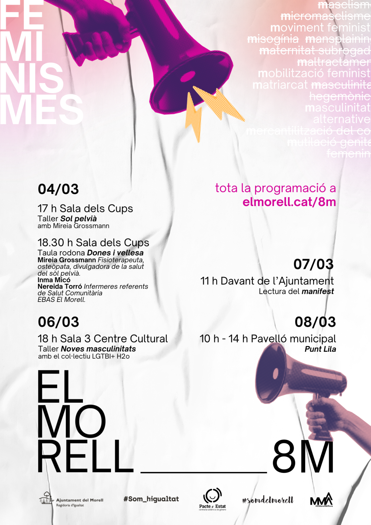 Igualtat_cartell_8M_2025 El Morell