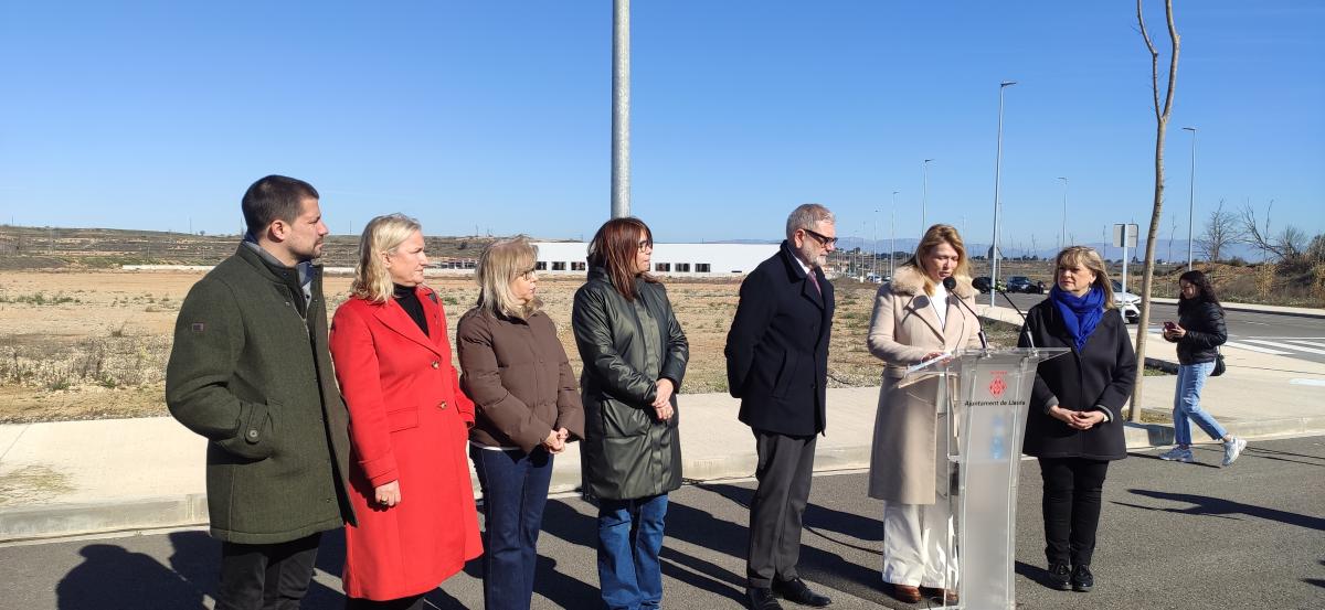 inauguració carrers Lleida polígon Torre Solé