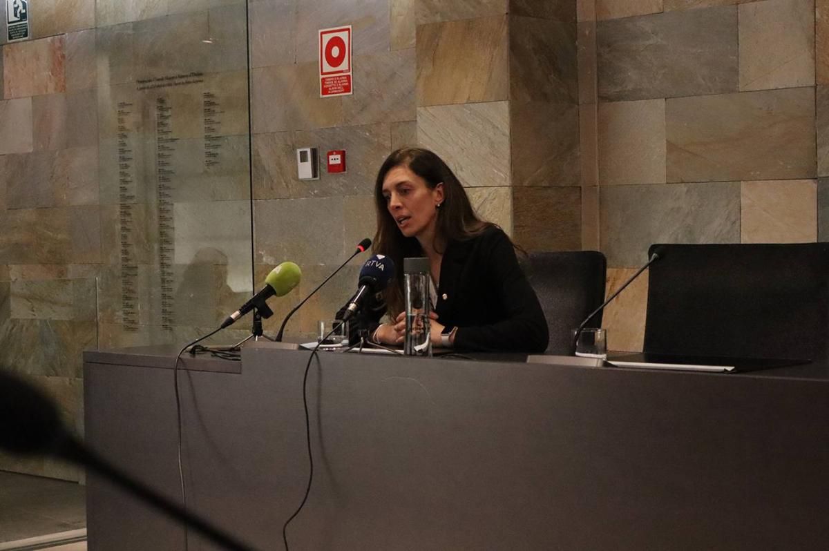 La consellera d'Units per Ordino, Jordina Bringué