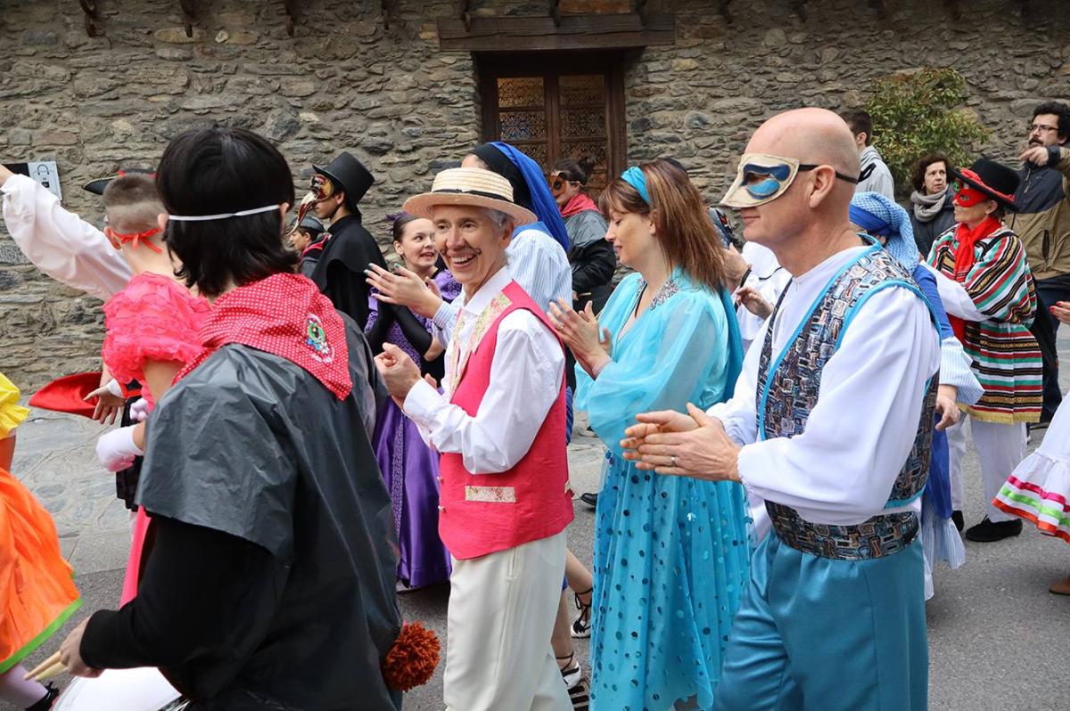 Participants al Carnaval d'Ordino
