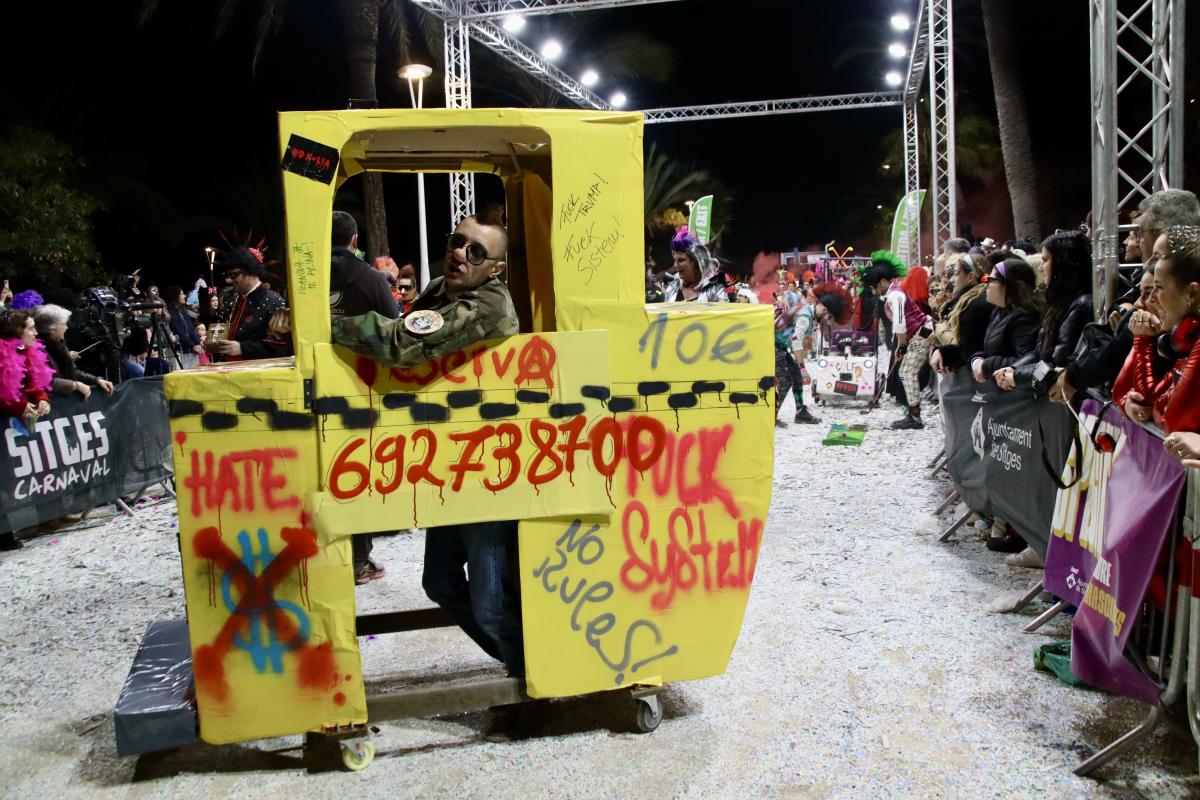Rua de la Disbauxa del Carnaval de Sitges 2025