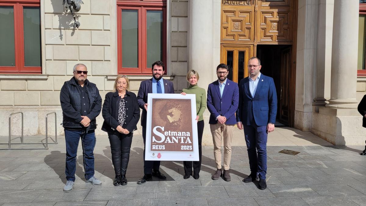 Presentació del cartell i del programa d'actes de la Setmana Santa 2025-20250305122642