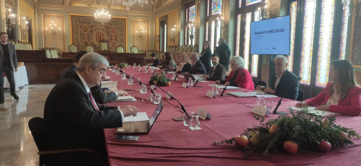 reunió de la Comissió Bilateral Paeria-Generalitat